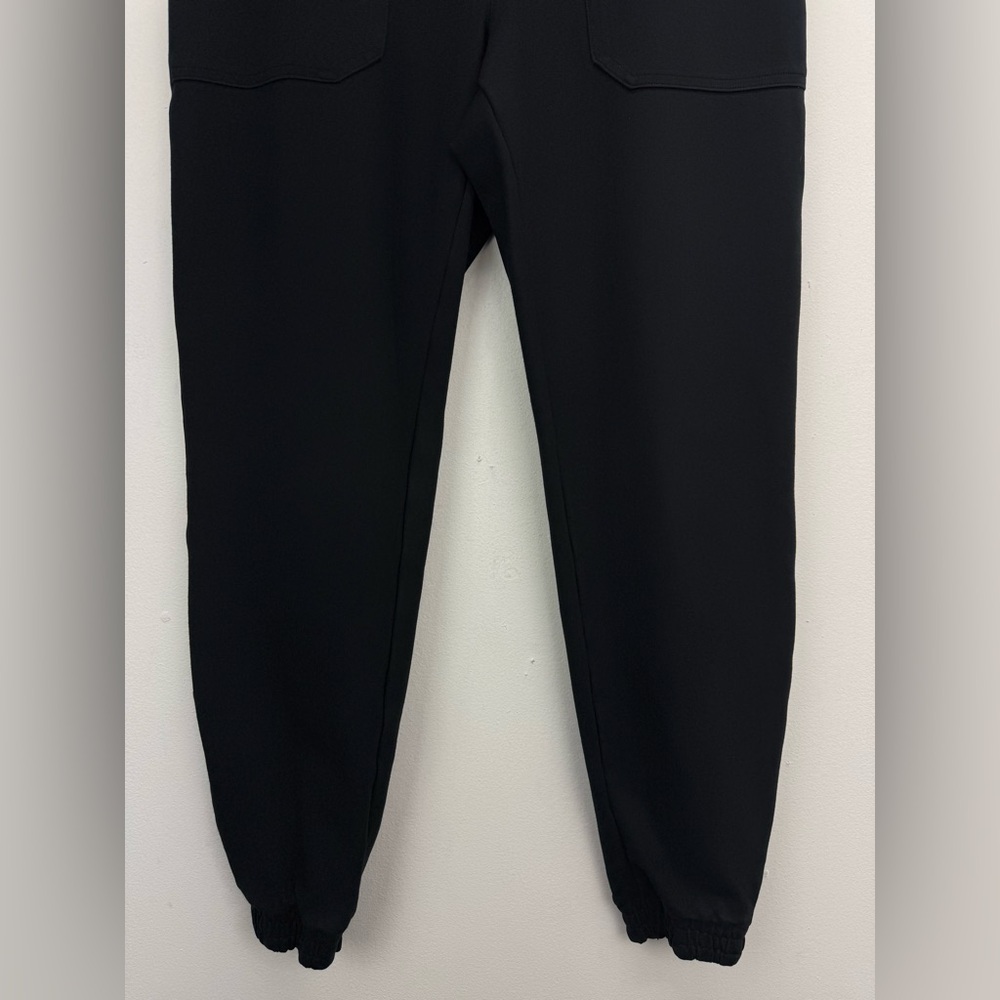 SPANX size Medium Women’s Black High Rise Tapered Leg The Perfect Jogger Pant - Picture 3 of 8